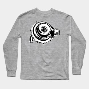 TURBO CHARGER Car part jdm illustration Long Sleeve T-Shirt